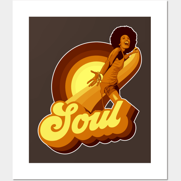 70's Soul Wall Art by Styleuniversal